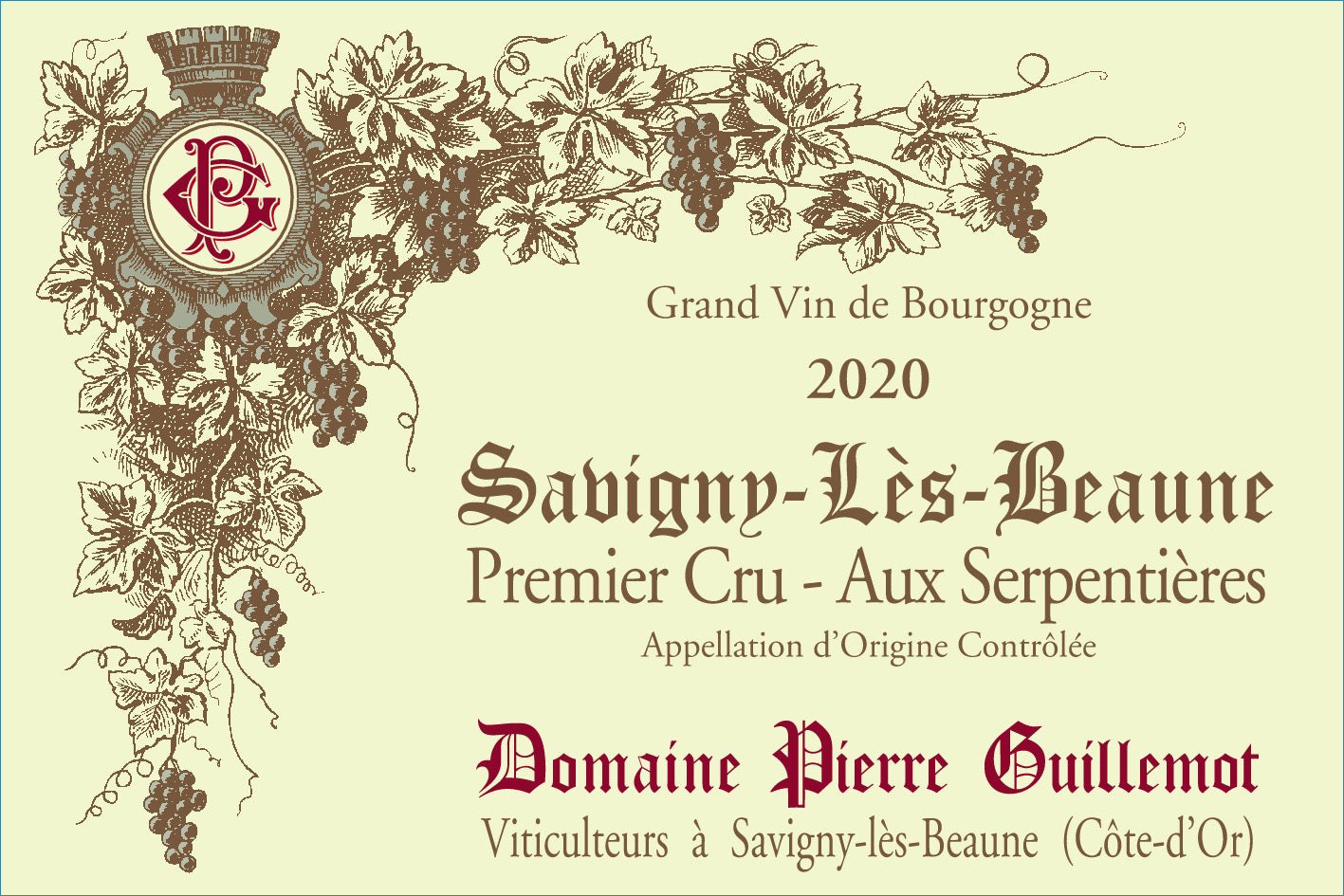 Savigny les Beaune 1e cru Aux Serpentières
